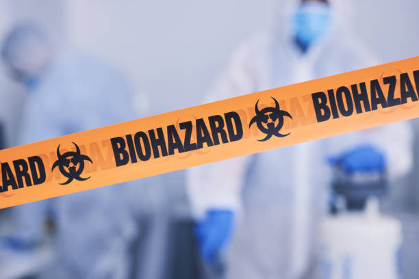 Professional Blood Cleanup technician working in Aquasco, MD